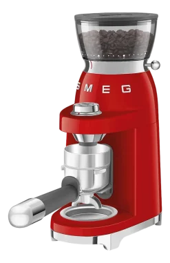 Koffiemolen Smeg CGF03RDEU 50 Style Rood