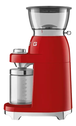 Koffiemolen Smeg CGF03RDEU 50 Style Rood