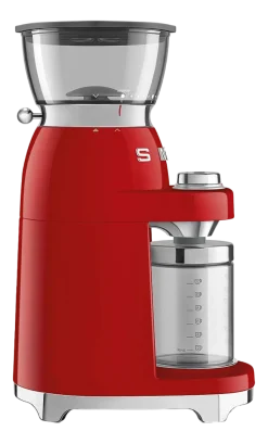 Koffiemolen Smeg CGF03RDEU 50 Style Rood