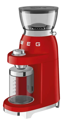 Koffiemolen Smeg CGF03RDEU 50 Style Rood