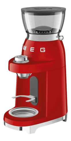 Koffiemolen Smeg CGF03RDEU 50 Style Rood