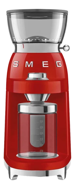 Koffiemolen Smeg CGF03RDEU 50 Style Rood