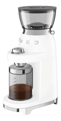 Smeg Koffiemolen CGF03WHEU 50 Style Wit Sale