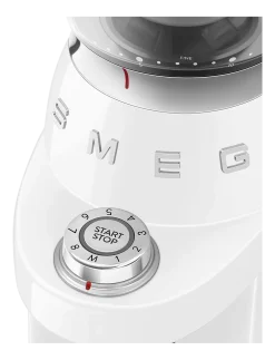 Smeg Koffiemolen CGF03WHEU 50 Style Wit Sale