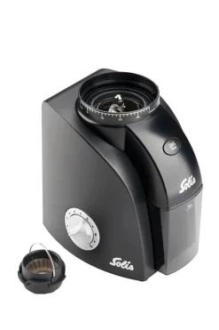 Solis Koffiemolen Scala Zero Static Grinder Black Best