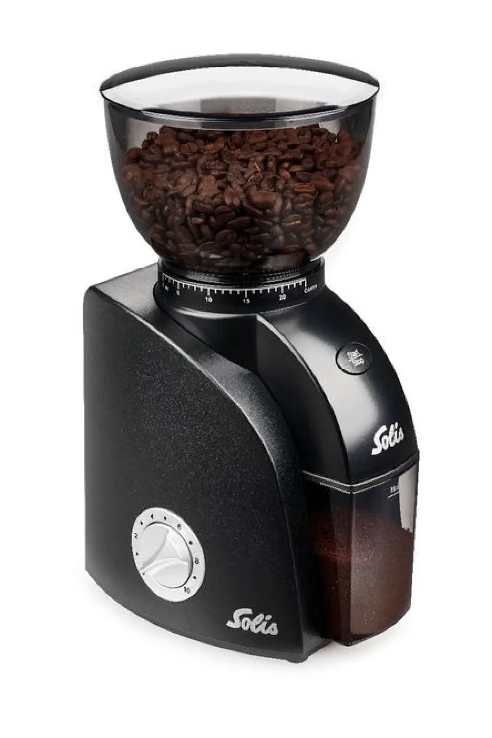 Solis Koffiemolen Scala Zero Static Grinder Black Best