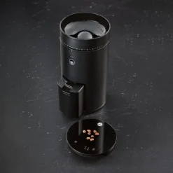 Koffiemolen Wilfa Coffee Grinder Uniform Black inclusief Weegschaal