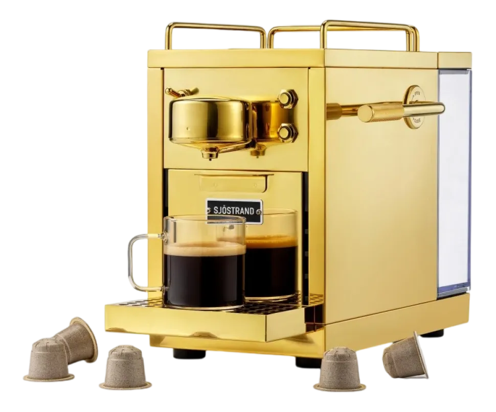 Koffiezetapparaat Sjöstrand The Original 2.0 Brass