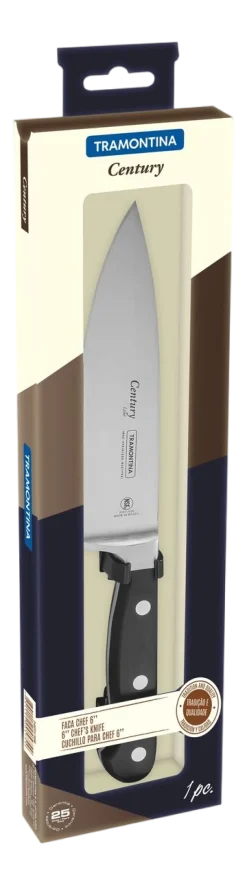 Tramontina Koksmes Century Zwart 15 cm New