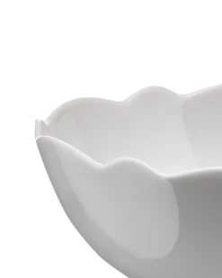 Alessi Kom Dressed White Porcelain 15 cm (Set van 4)