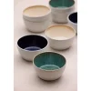 Bitz Kom Gastro White / Dark Blue 12 cm (Set van 4) Outlet