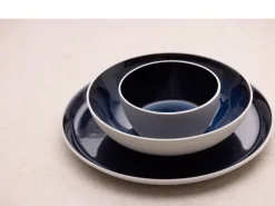 Bitz Kom Gastro White / Dark Blue 12 cm (Set van 4) Outlet