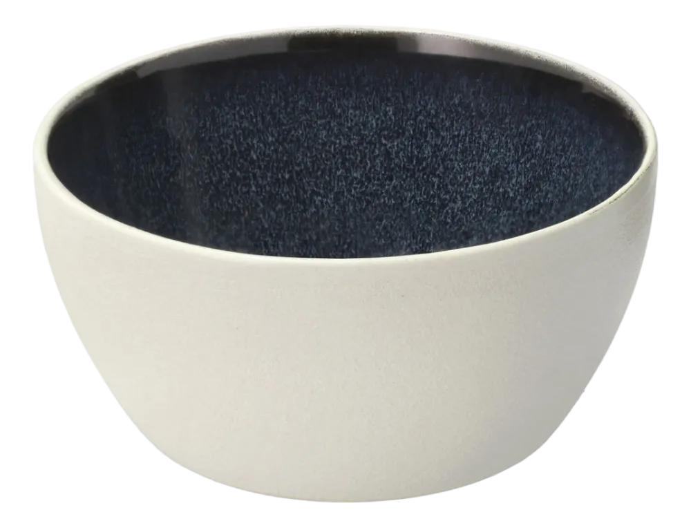 Bitz Kom Gastro White / Dark Blue 12 cm (Set van 4) Outlet
