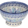 Kom Bunzlau Castle Delphinium Bowl on Foot 14,5 cm