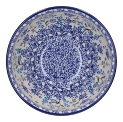 Kom Bunzlau Castle Floral Party Bowl on Foot 14,5 cm