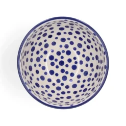 Kom Bunzlau Castle Op Voet Crazy Dots (630 ml)