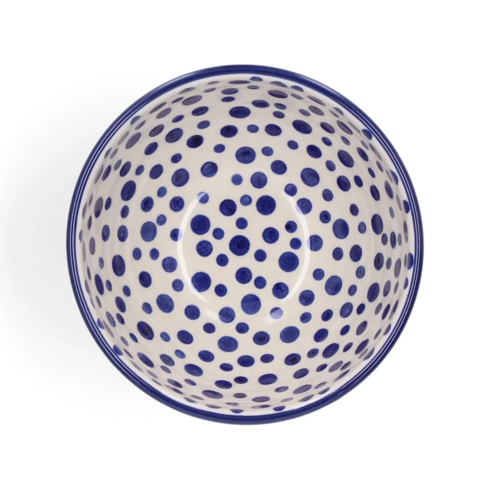 Kom Bunzlau Castle Op Voet Crazy Dots (630 ml)