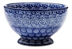Kom Bunzlau Castle Op Voet Lace (630 ml)