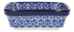 Bunzlau Castle Kom Vierkant Indigo (350 ml) Clearance