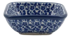Kom Bunzlau Castle Vierkant Indigo (70 ml)
