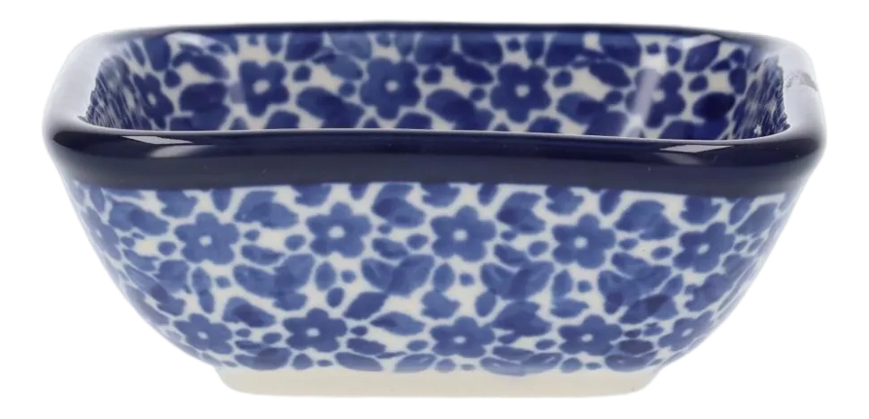 Kom Bunzlau Castle Vierkant Indigo (70 ml)