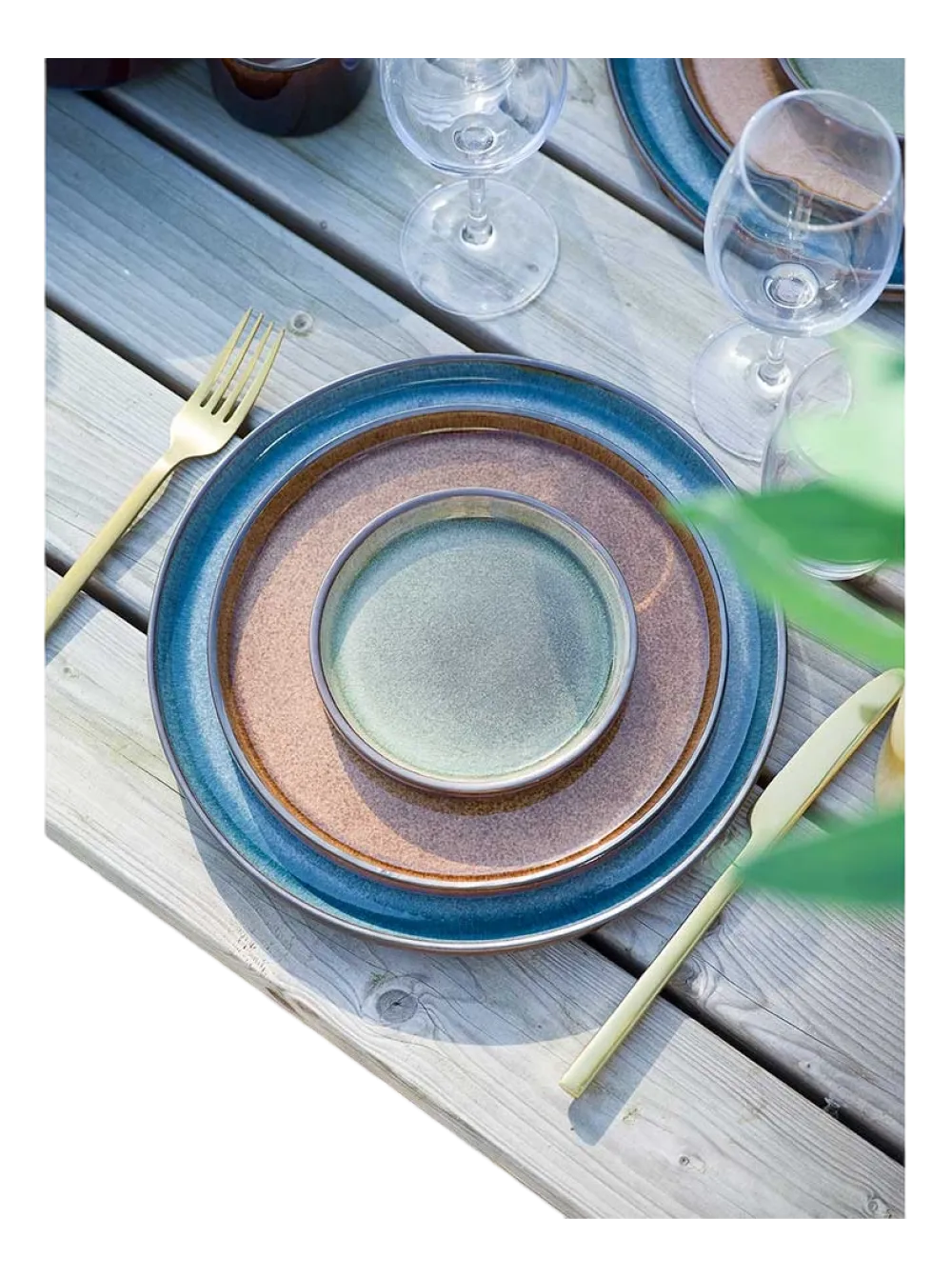 Cosy & Trendy Kom Quintana Green 9 cm (Set van 6) Clearance