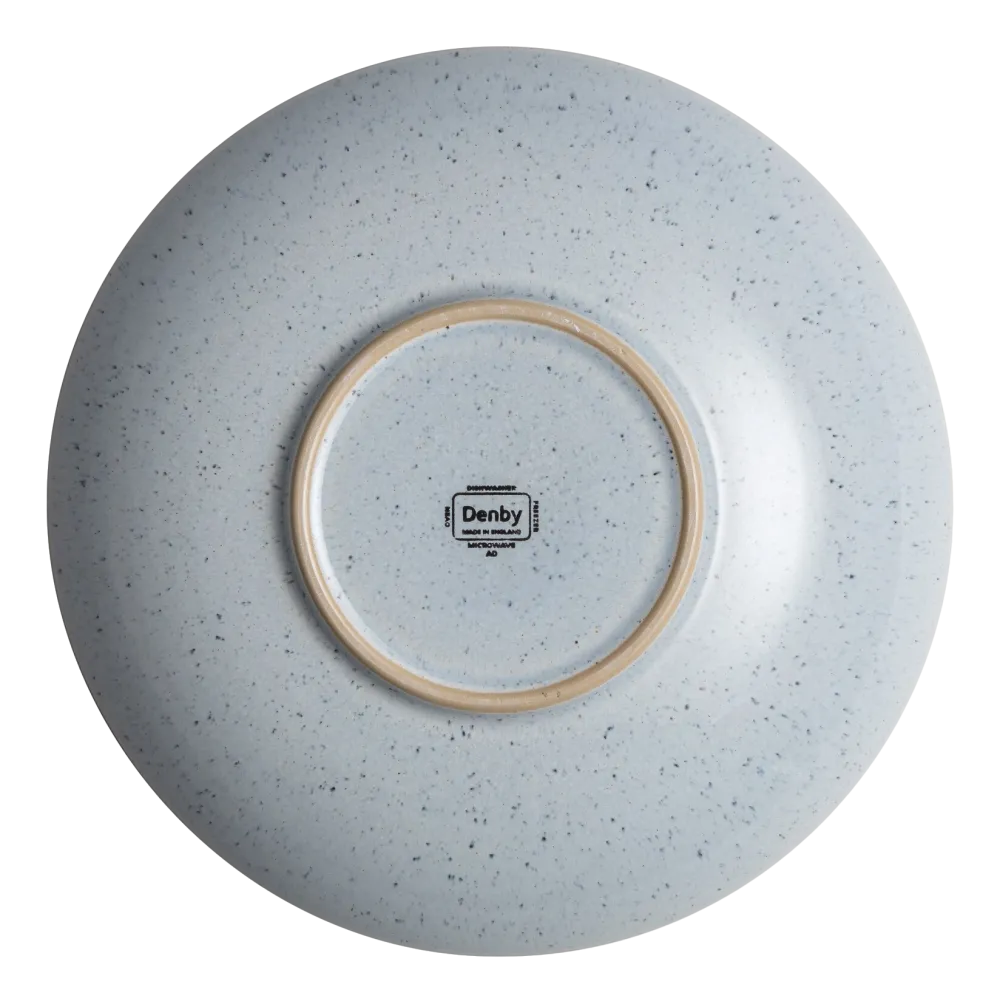 Denby Kom Studio Blue Ridged Pebble 1000 ml New