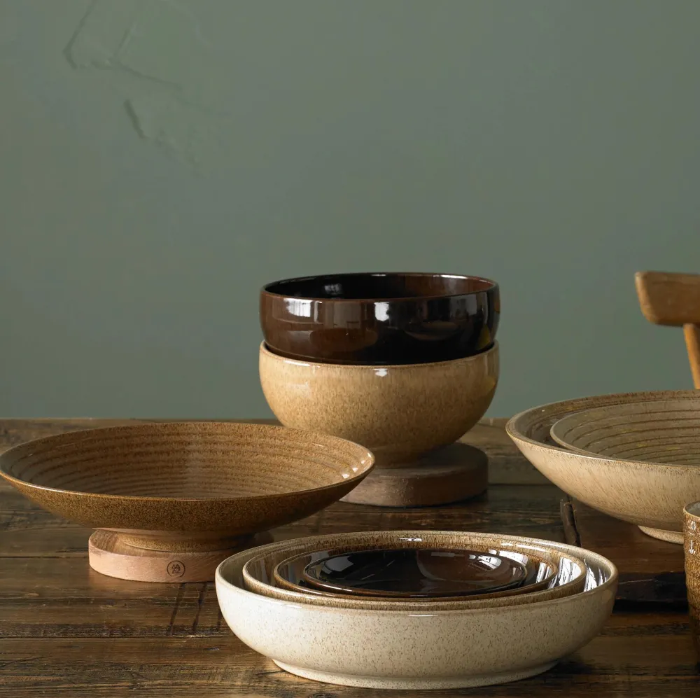 Denby Kom Studio Craft Nesting Bowl Walnut 150 ml Outlet