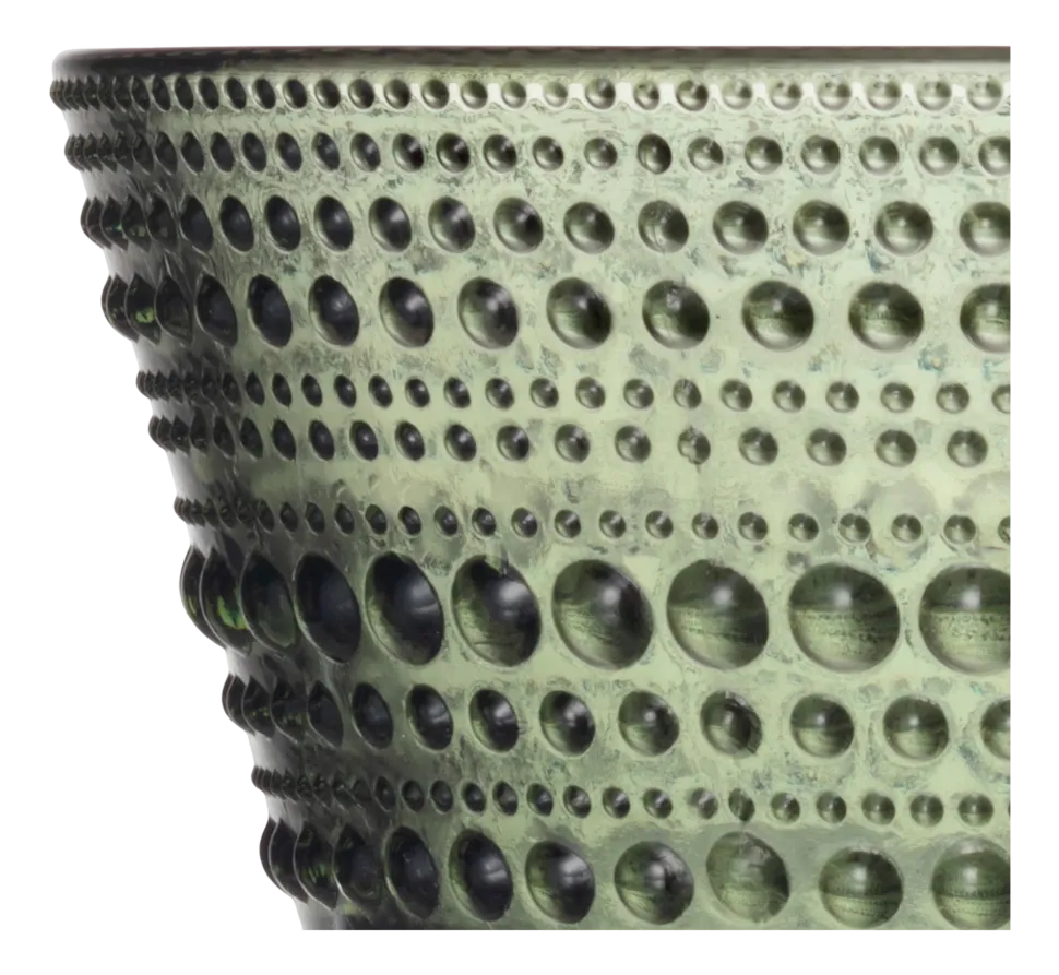 Kom Iittala Kastehelmi Schaal Dennengroen 11 cm