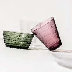 Kom Iittala Kastehelmi Schaal Dennengroen 11 cm