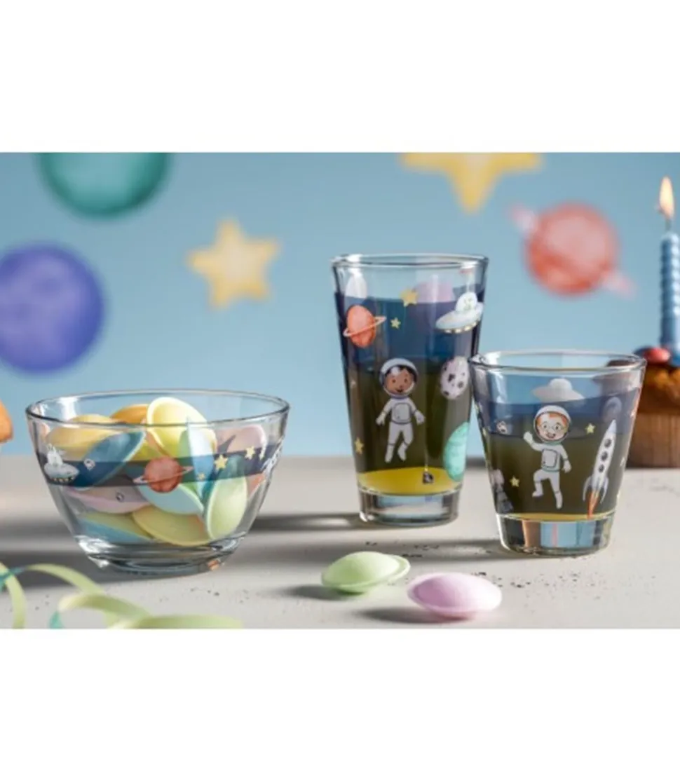 Kom Leonardo Bambini Avventura Ruimte 12 cm (Set van 6)