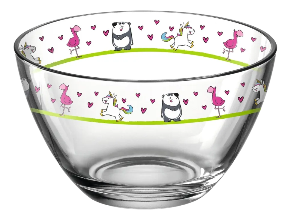 Kom Leonardo Bambini Flamingo 12 cm (Set van 6)