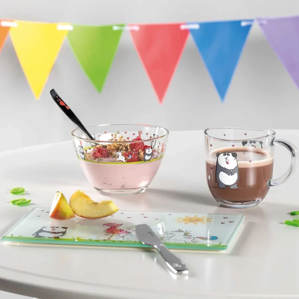 Kom Leonardo Bambini Flamingo 12 cm (Set van 6)