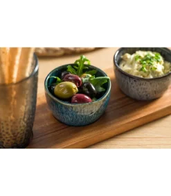 Kom Leonardo Matera Blauw 8 cm