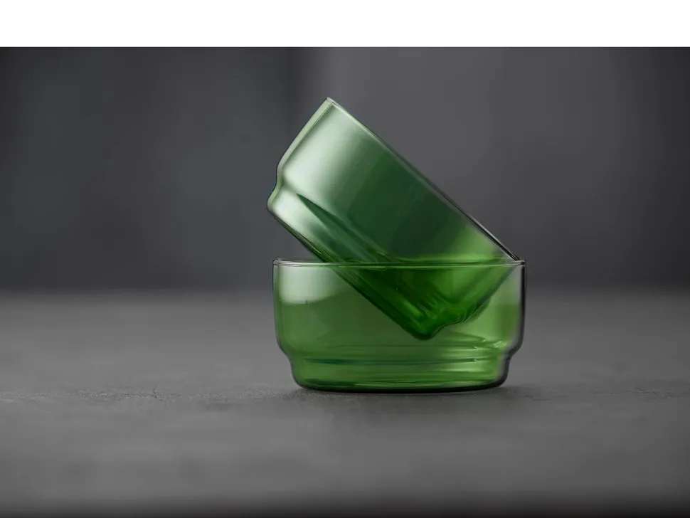 Kom Lyngby Torino Green 12 cm (Set van 2)