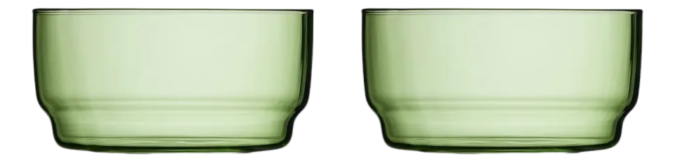 Kom Lyngby Torino Green 12 cm (Set van 2)