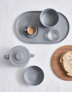 Marc O'Polo Kom Moments Soft Grey 12 cm (Set van 4) Online