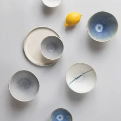 Kom Mette Ditmer Elements Medium Blue Tones (Set van 3)