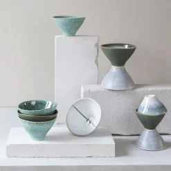 Kom Mette Ditmer Elements Medium Green Tones (Set van 3)