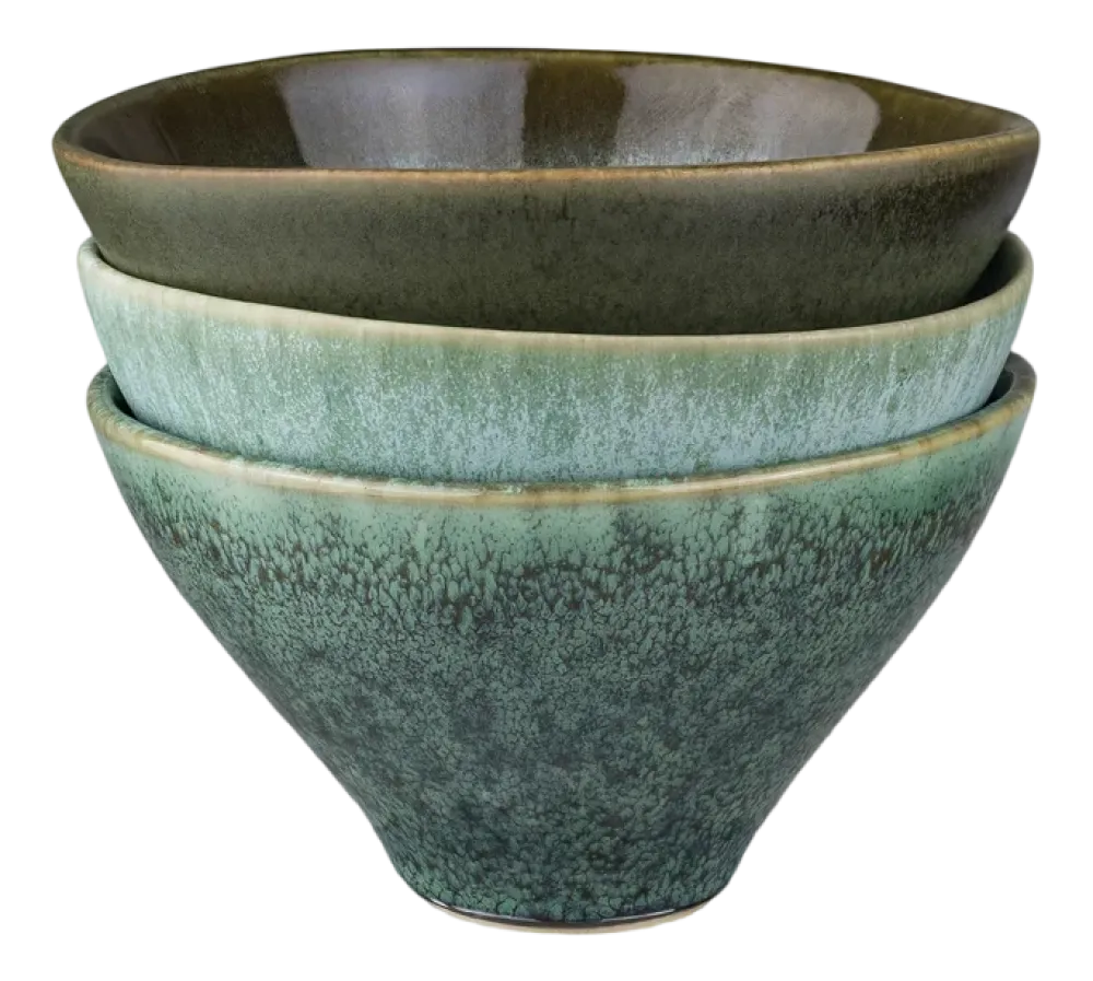 Mette Ditmer Kom Elements Small Green Tones (Set van 3) Discount
