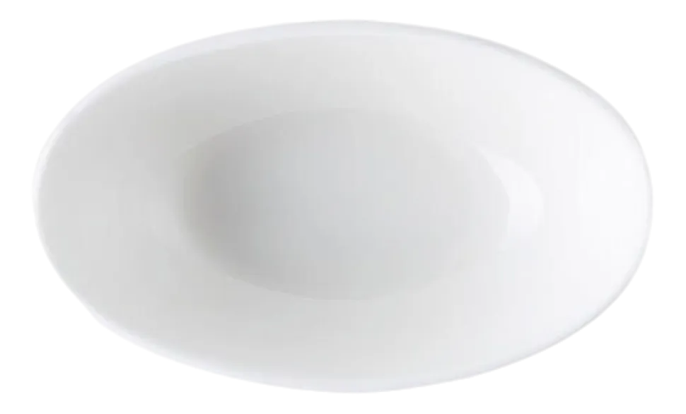 Kom Rosenthal Jade Oval White 12 x 7 cm