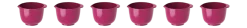 Rosti Kom Margrethe Mini Beetroot ABS 25 ml (Set van 6)