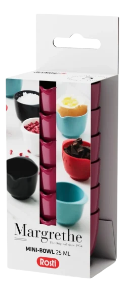 Rosti Kom Margrethe Mini Beetroot ABS 25 ml (Set van 6)