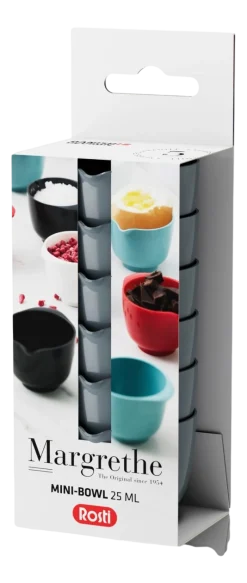 Rosti Kom Margrethe Mini Dusty Blue ABS 25 ml (Set van 6) Outlet