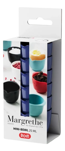 Rosti Kom Margrethe Mini Electric Blue ABS 25 ml (Set van 6) Clearance