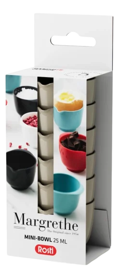 Rosti Kom Margrethe Mini Humus ABS 25 ml (Set van 6) New