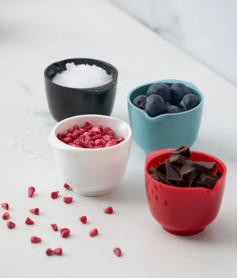 Kom Rosti Margrethe Mini Nordic Green ABS 25 ml (Set van 6)