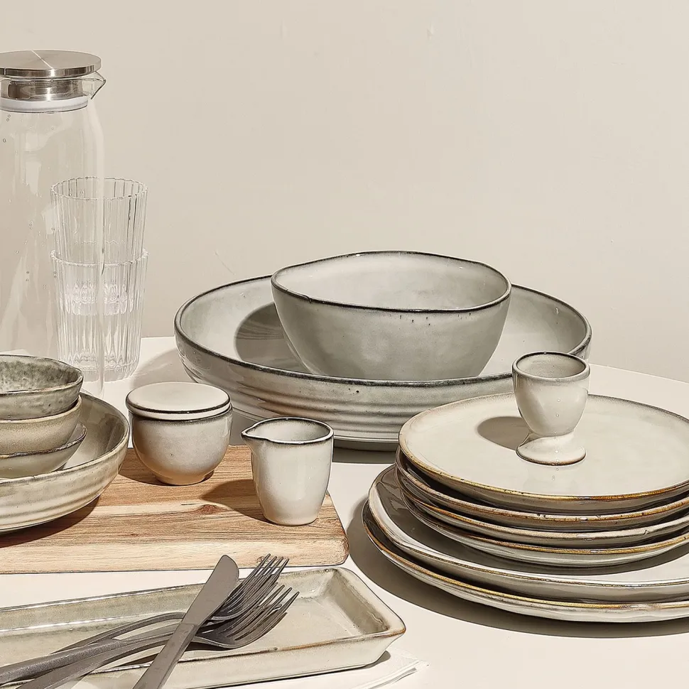 Kom Salt & Pepper Artisan Green 18,5 cm (Set van 2)
