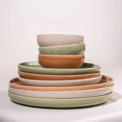 Kom Salt & Pepper Blush Green 12,5 cm (Set van 4)