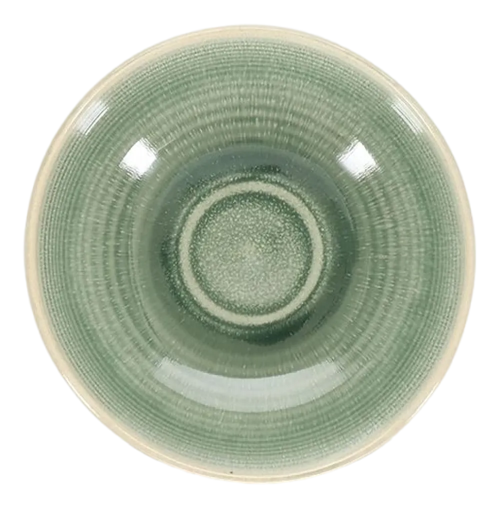 Salt & Pepper Kom Cameo Green / Dark Brown 16,5 cm (Set van 4) Best